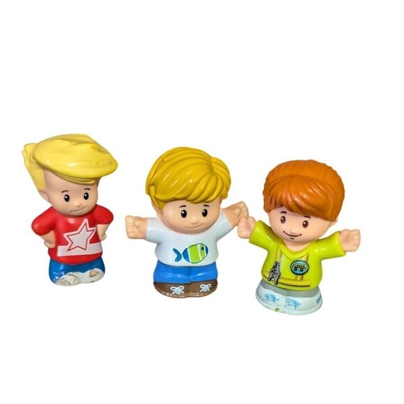 Fisher-Price Little People Kids Figures Set Of 3 Characters - Picture 1 of 5